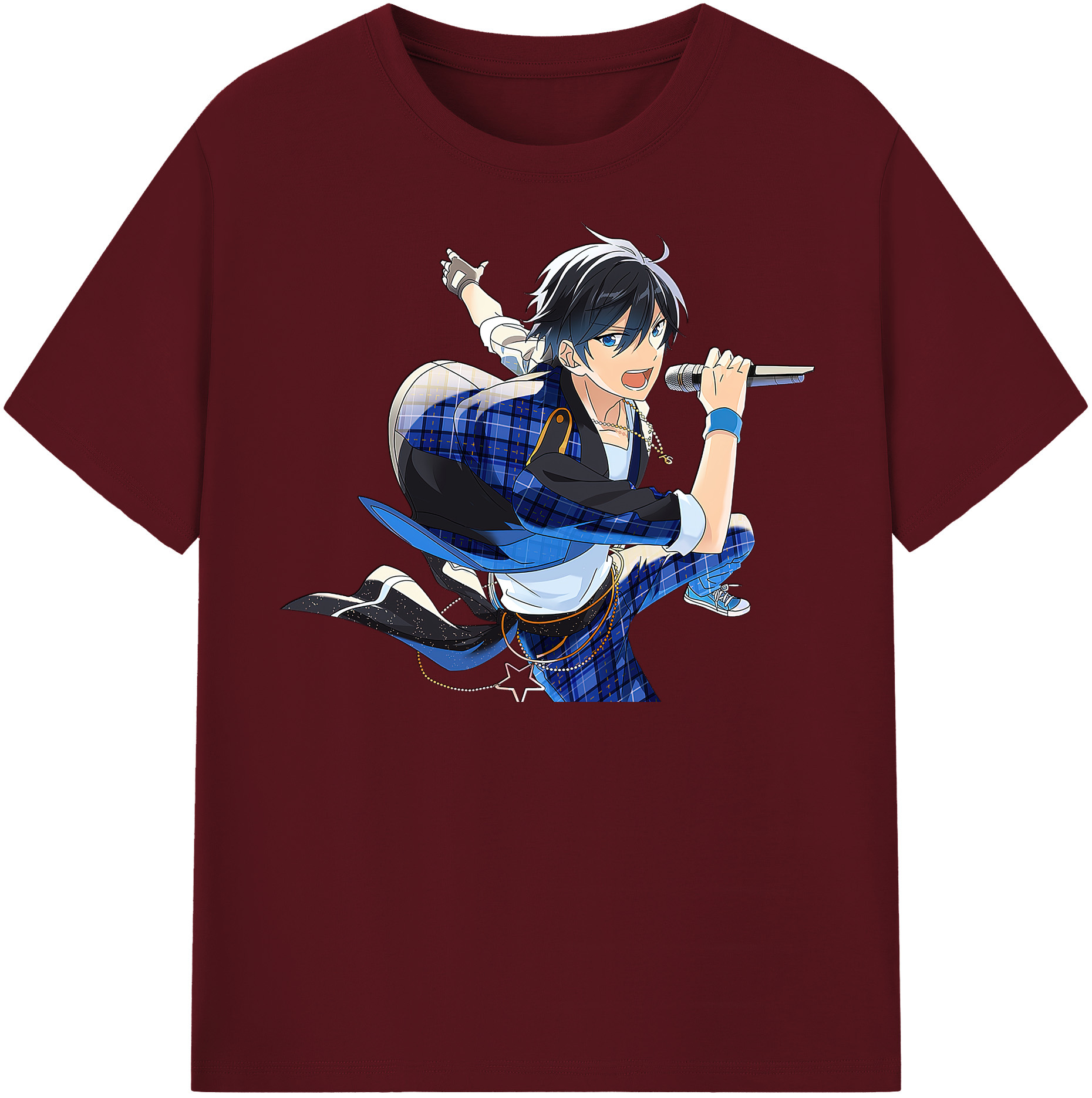 （画像用） あんさんぶるスターズ! Ensemble Stars 綿100％半袖Tシャツ（フロントプリント）